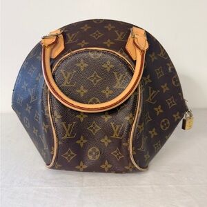 Louis Vuitton Ellipse PM Monogram Authentic Repair Project Interior Damage